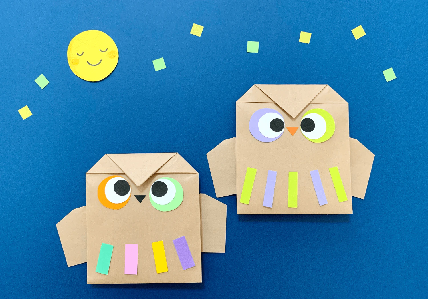 フクロウの制作手順1