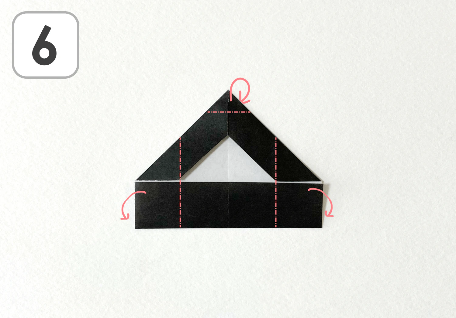 雛人形の折り方6