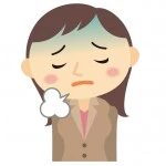 落ち込む女性