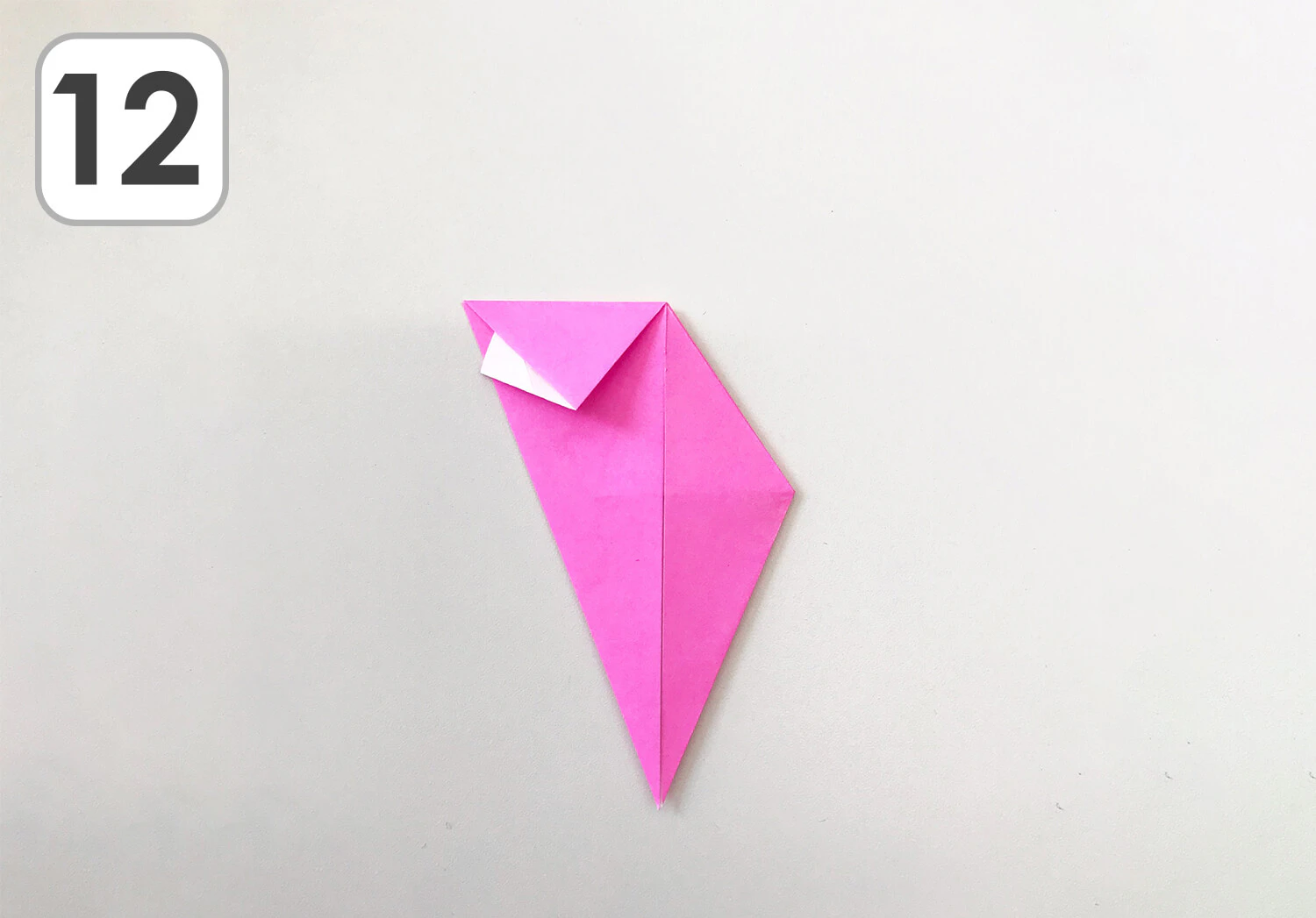 おりがみで作るほし手順12