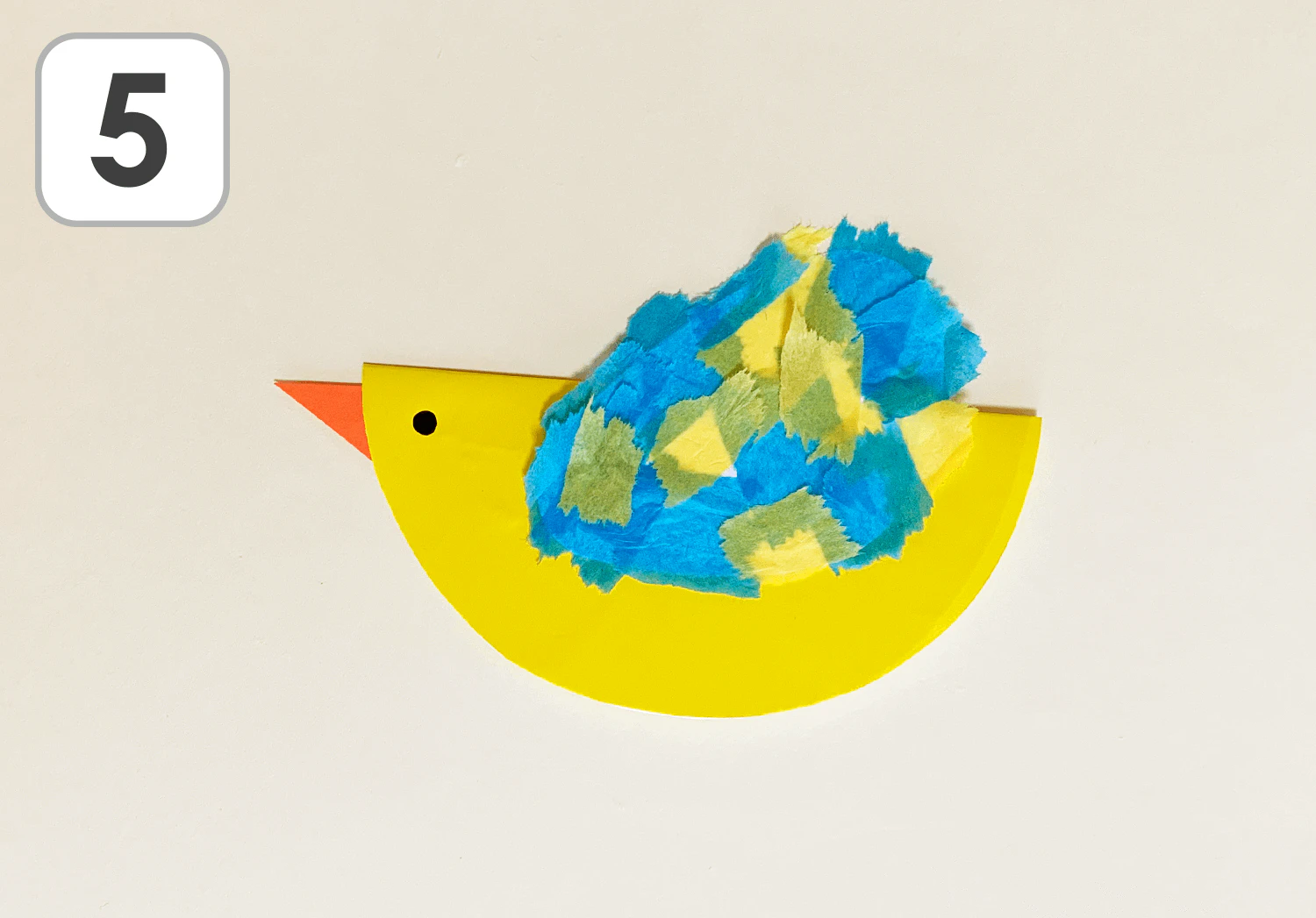 さくらんぼと小鳥の製作手順5