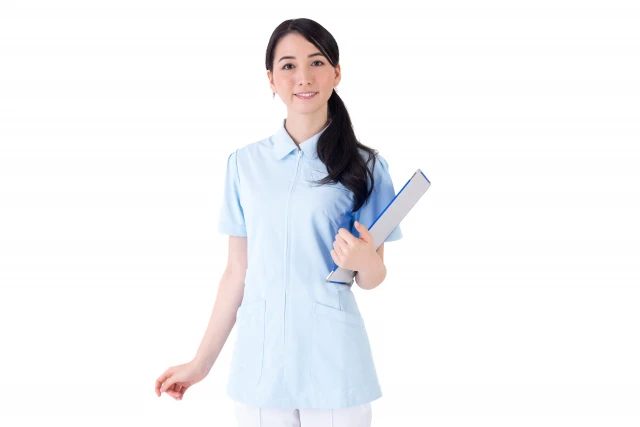 笑顔の看護師