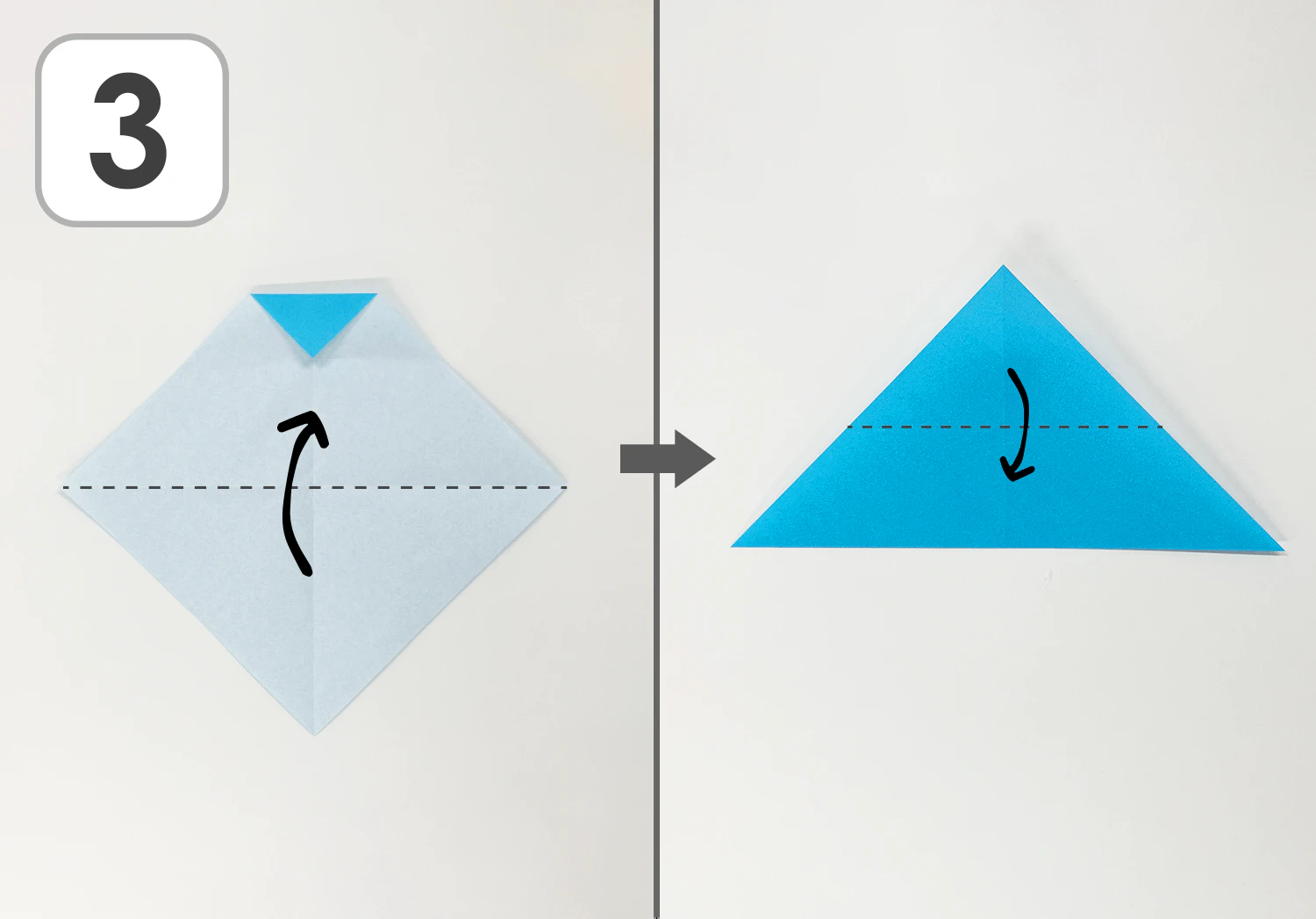 ペンギンの折り方3