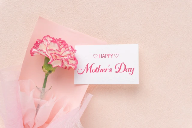 母の日のメッセージカード