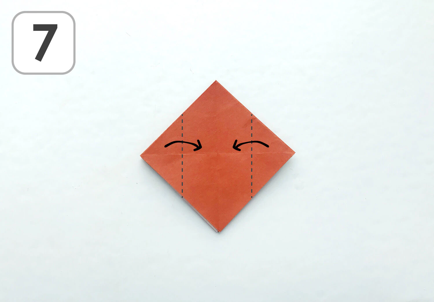 おりがみどんぐりの折り方7