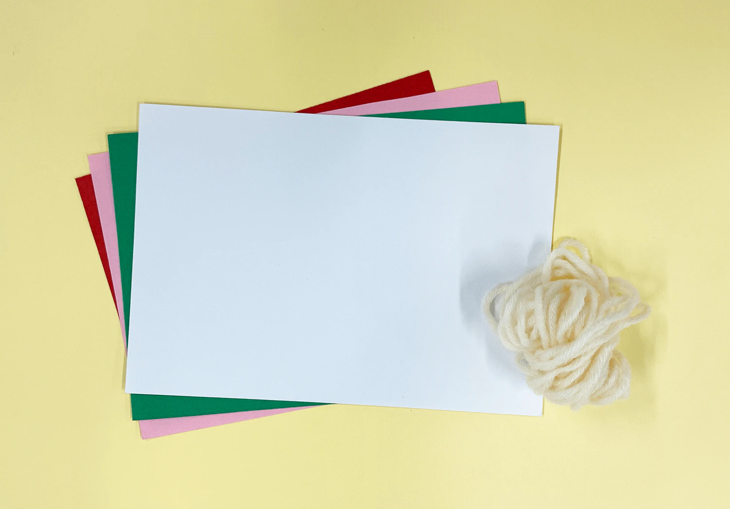 うさぎのお正月飾りの準備物