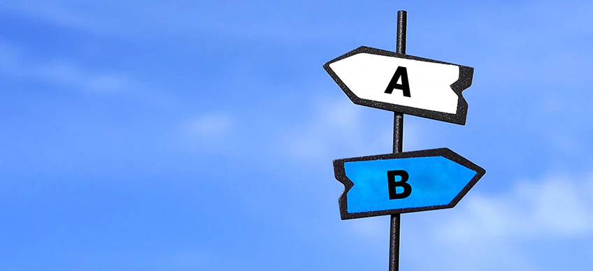 AとBの分かれ道