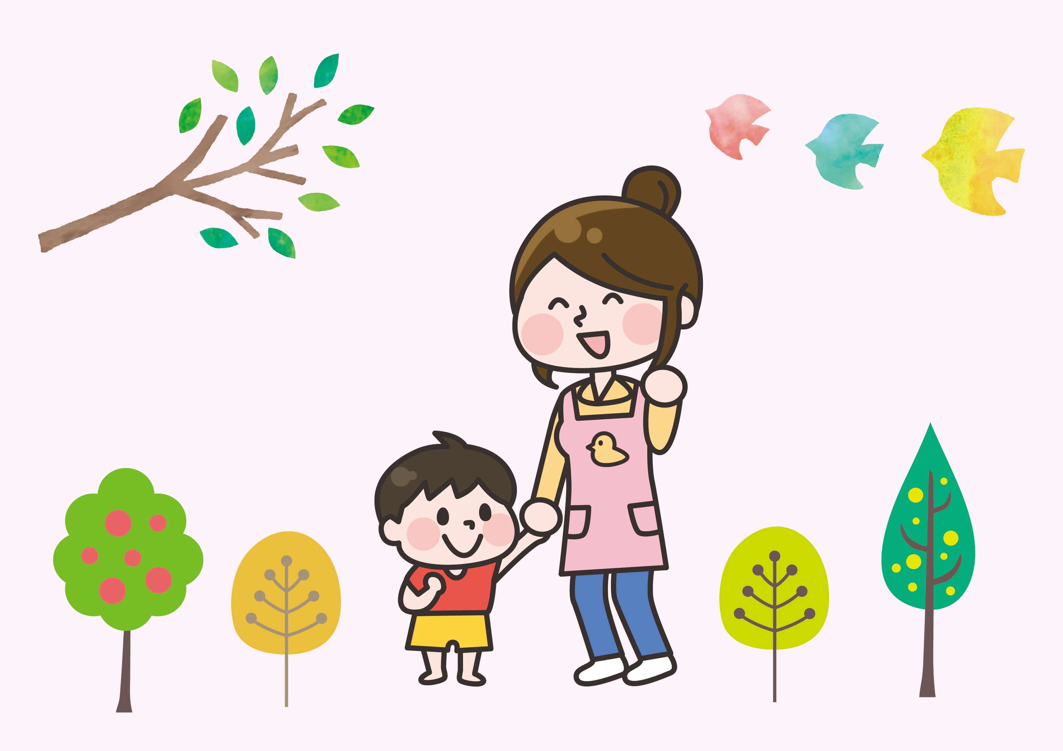 保育士と子ども