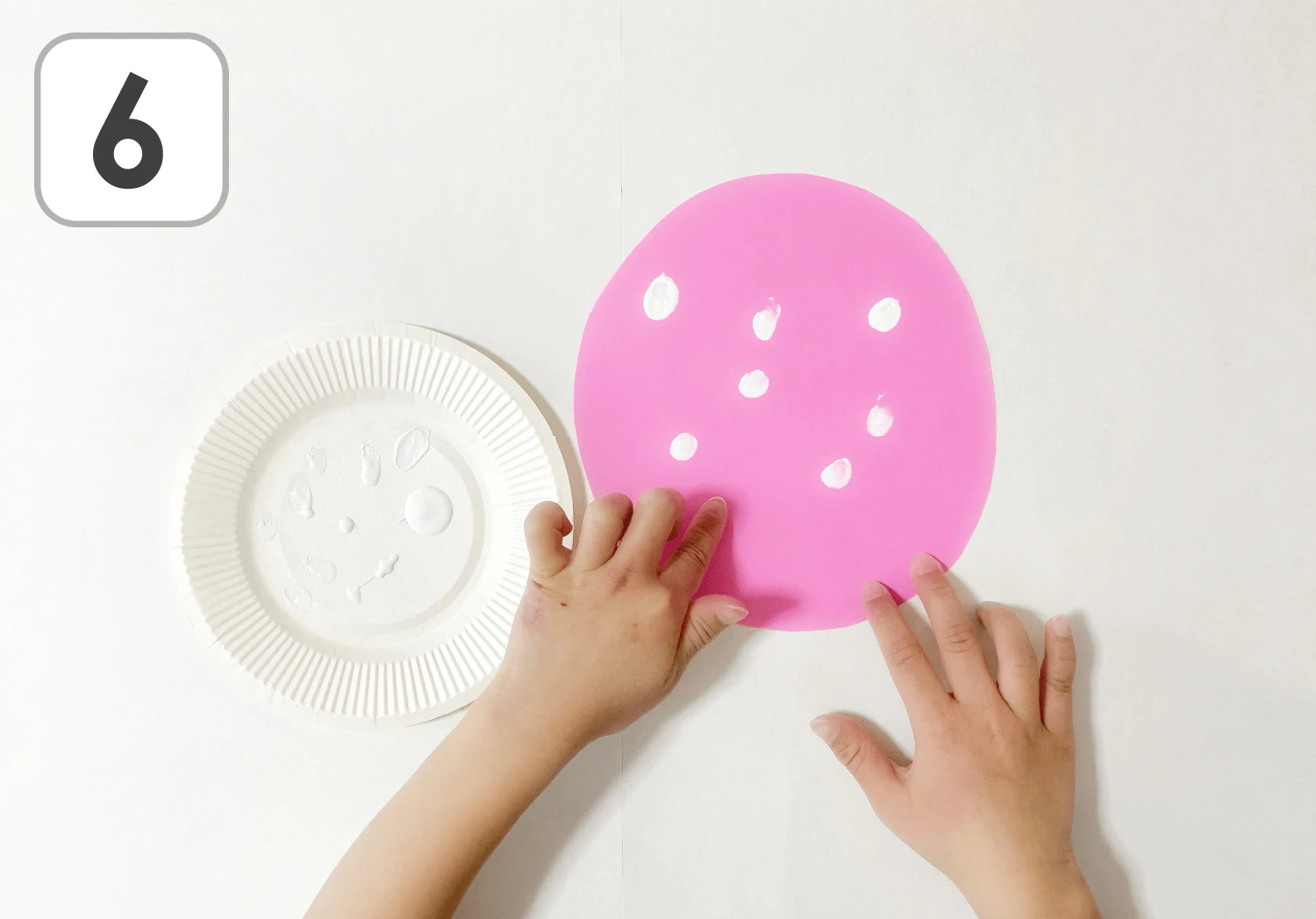 手形と指スタンプの木の製作手順6