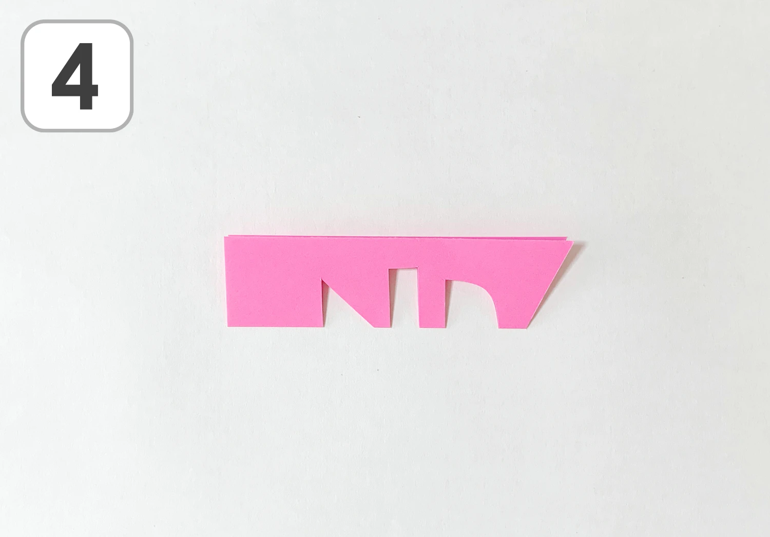 ステンドグラスこいのぼりの製作手順4