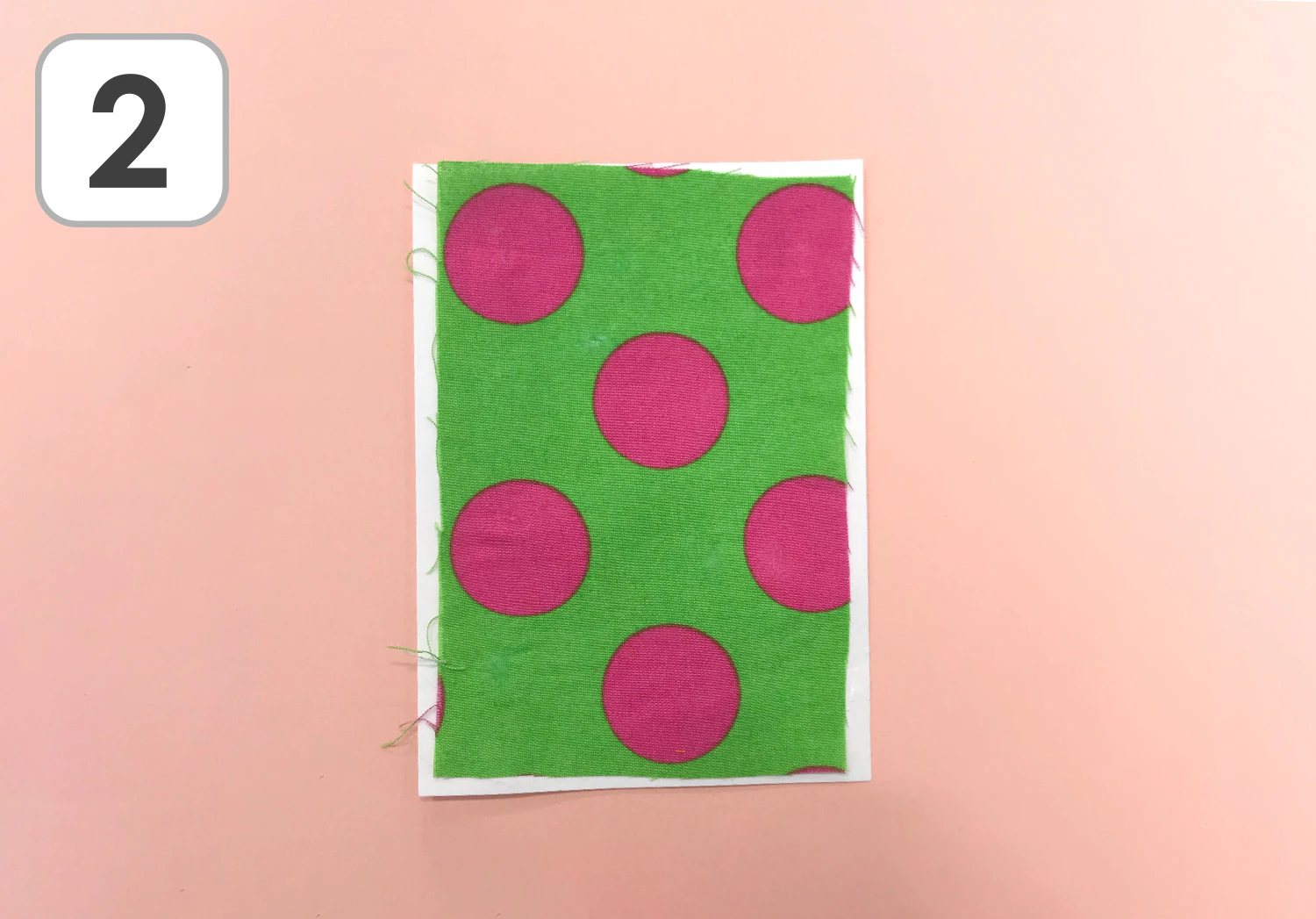 洗濯物の製作手順2