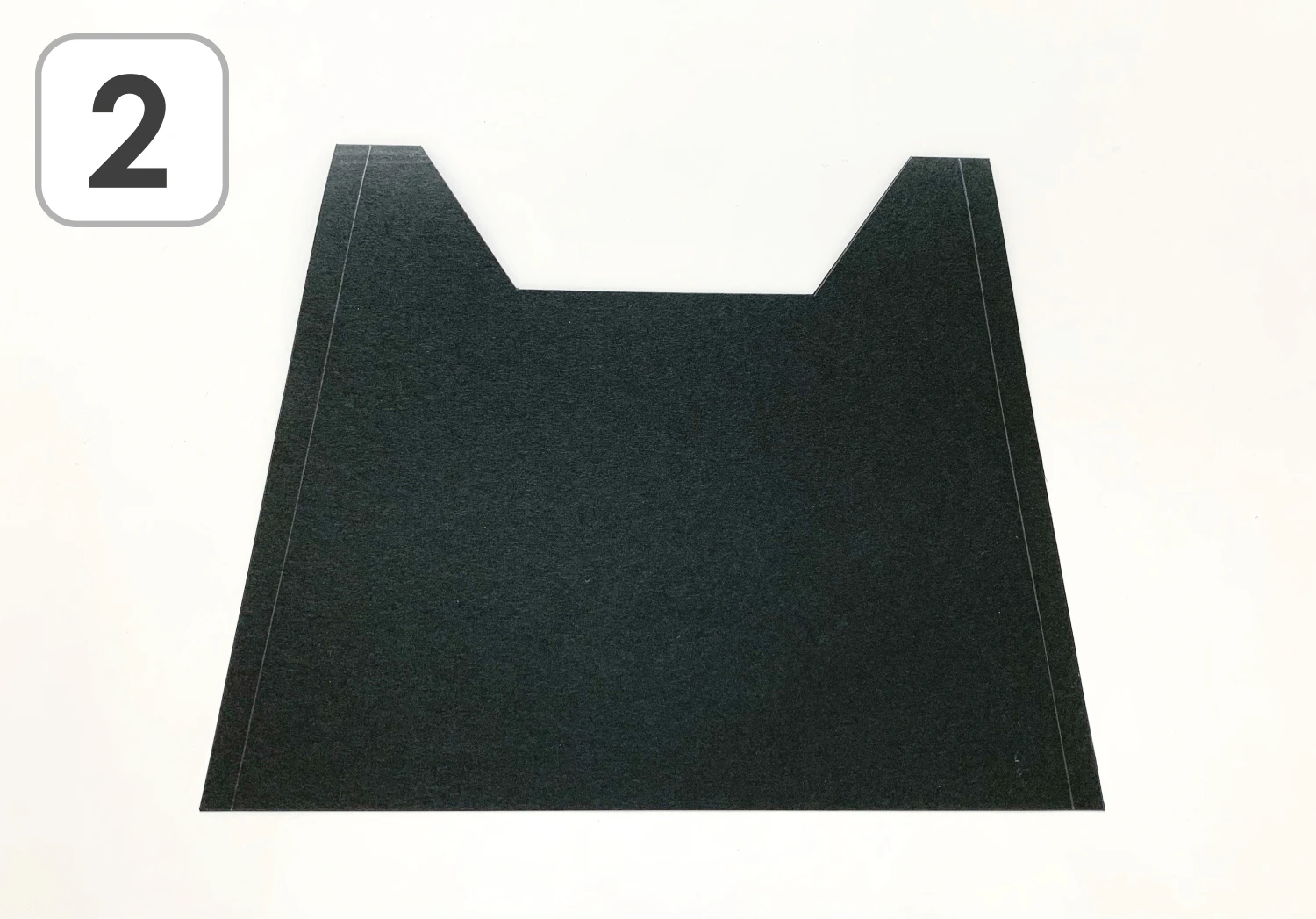 ネコの帽子の製作手順2