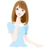 困っている女性