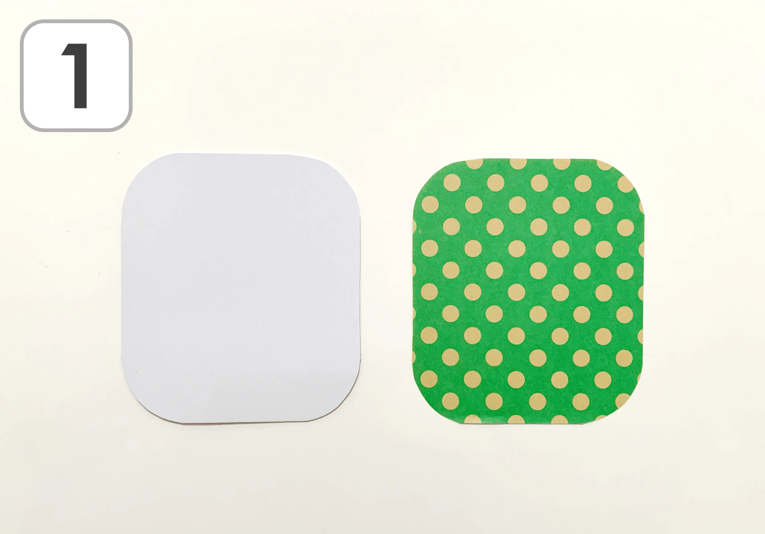 登るサンタの製作手順1