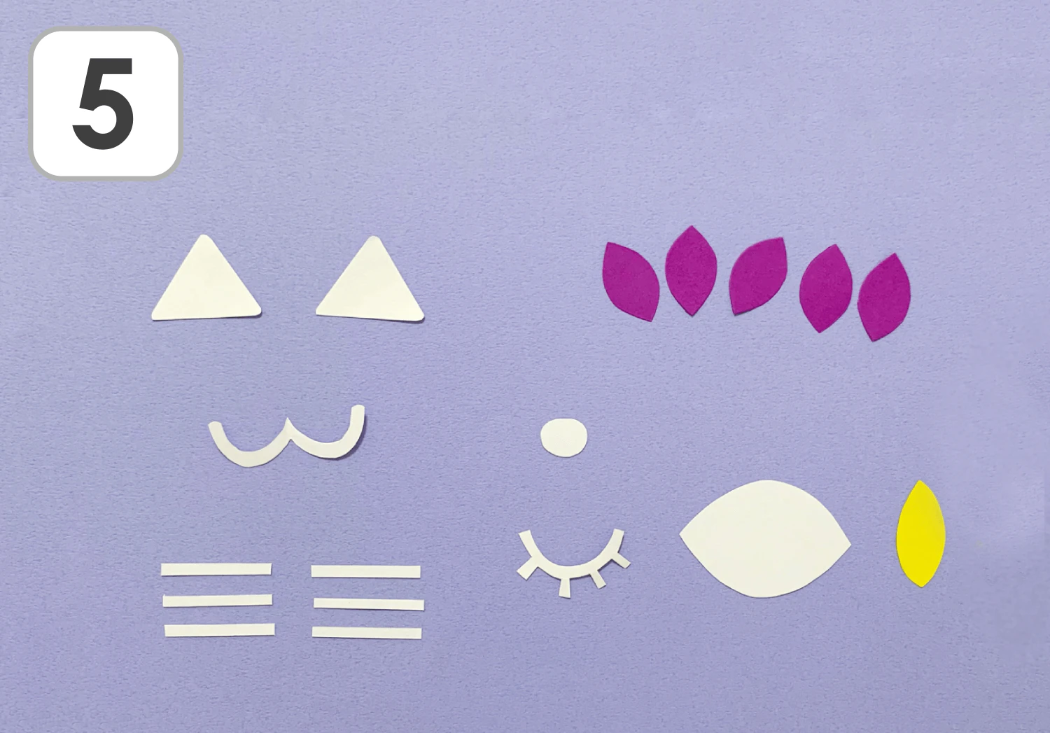 ネコの帽子の製作手順5