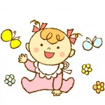 かわいい女の子のイラスト