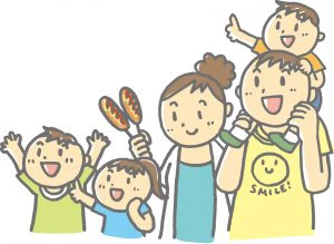 楽しいお祭りを