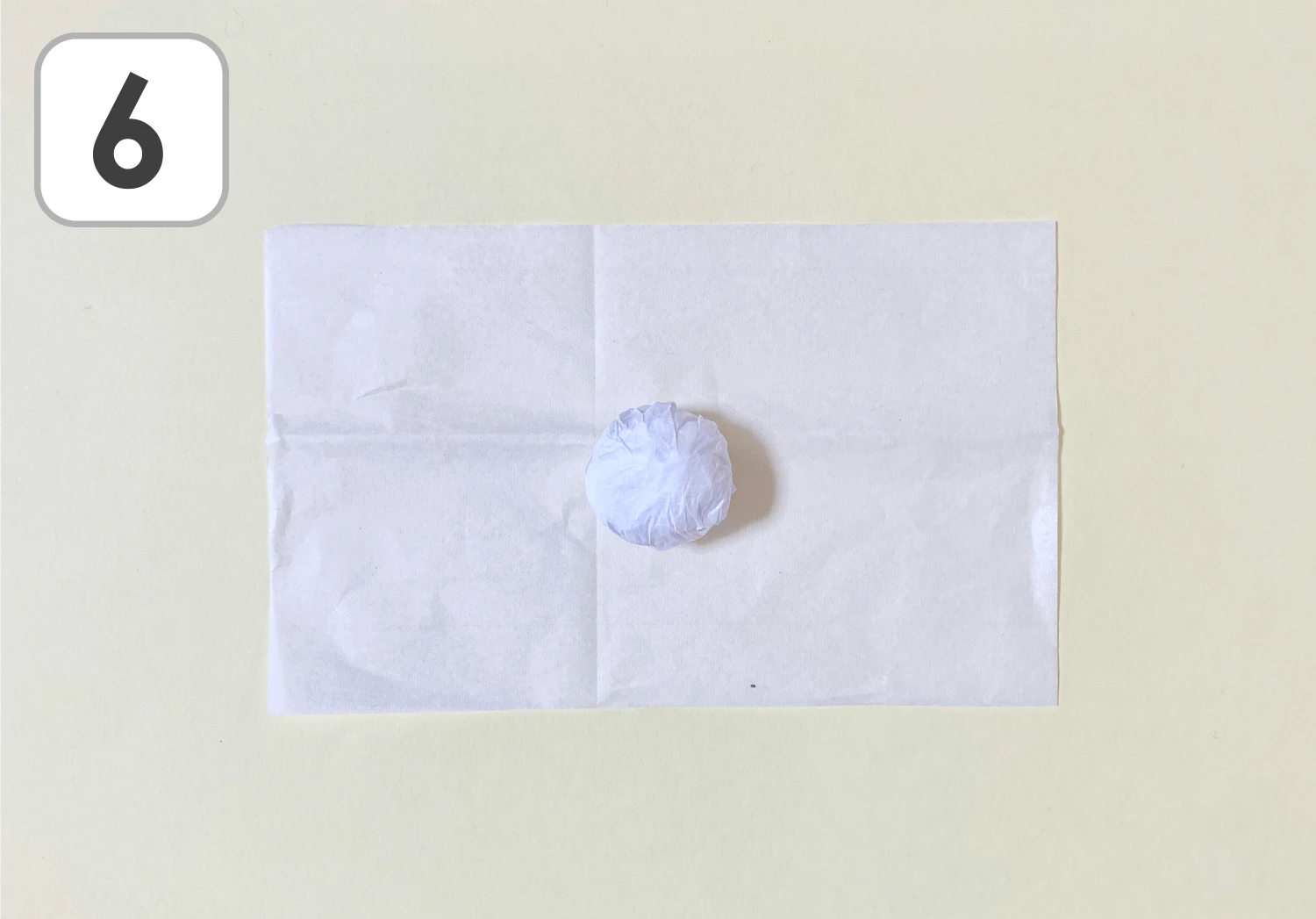 まんまる手毬の雛人形の製作手順６