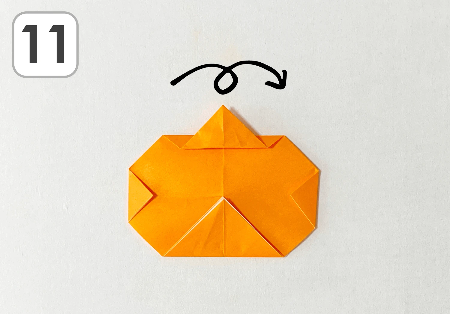 かぼちゃの折り方11