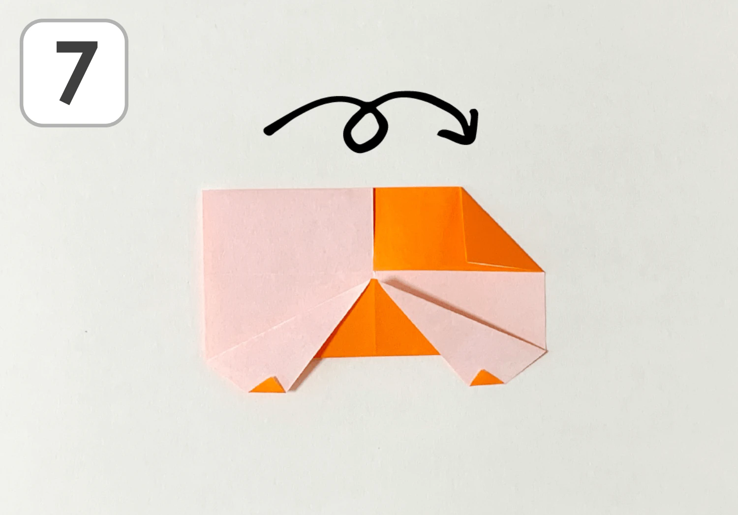 トラックの折り方7