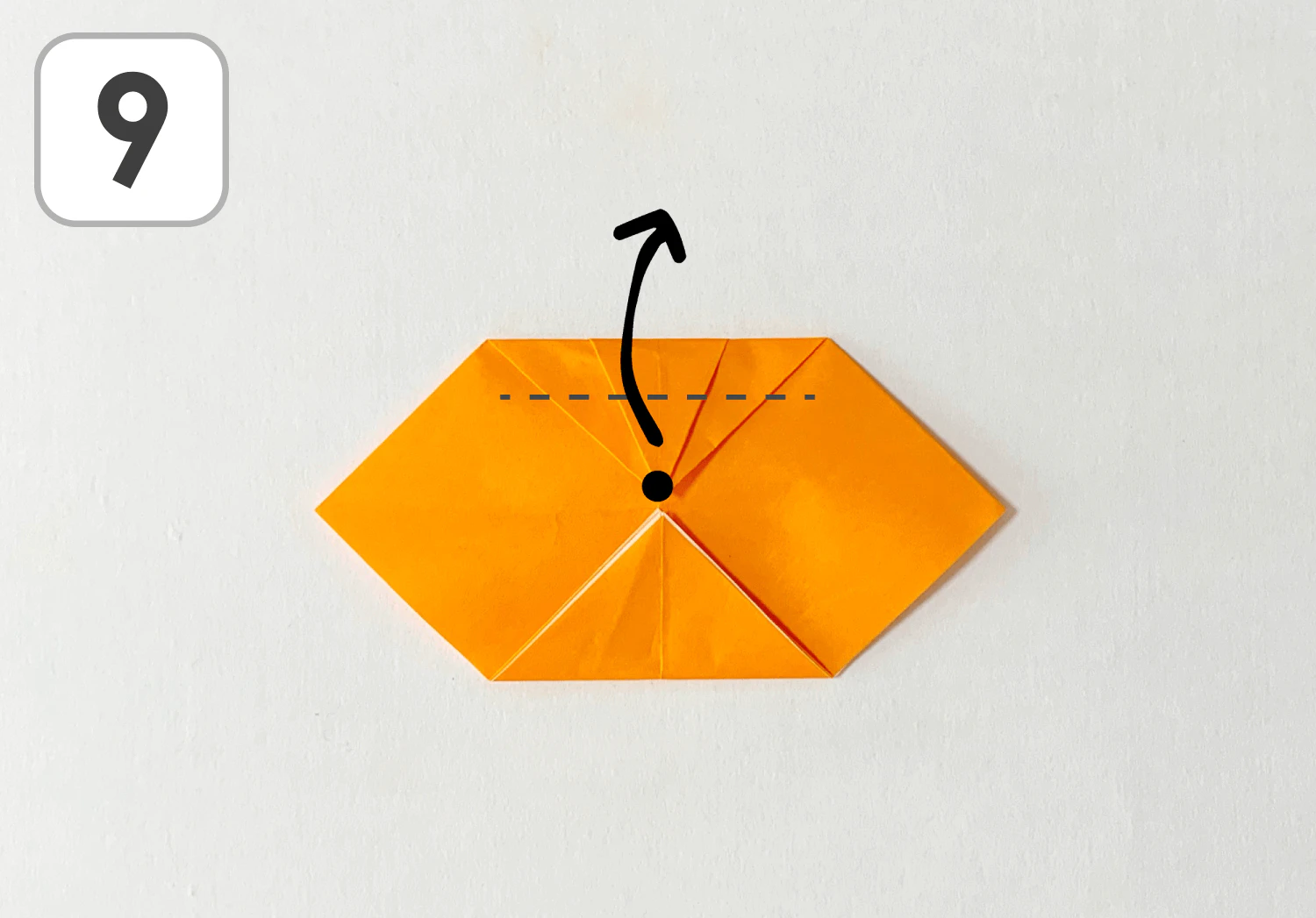 かぼちゃの折り方9