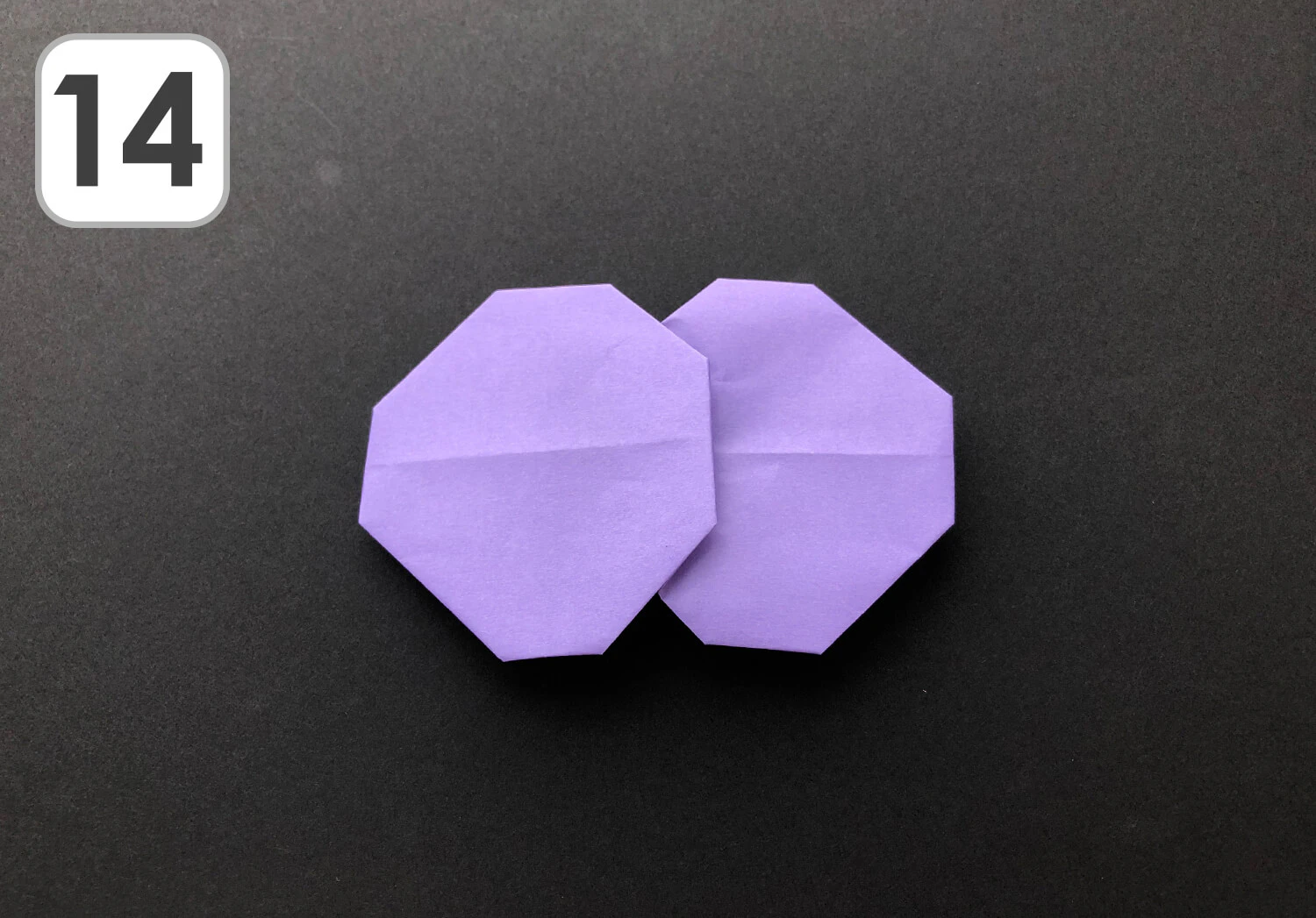 おりがみぶどう作り方14