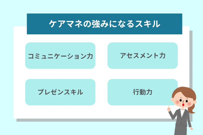 ケアマネの強みになるスキル
