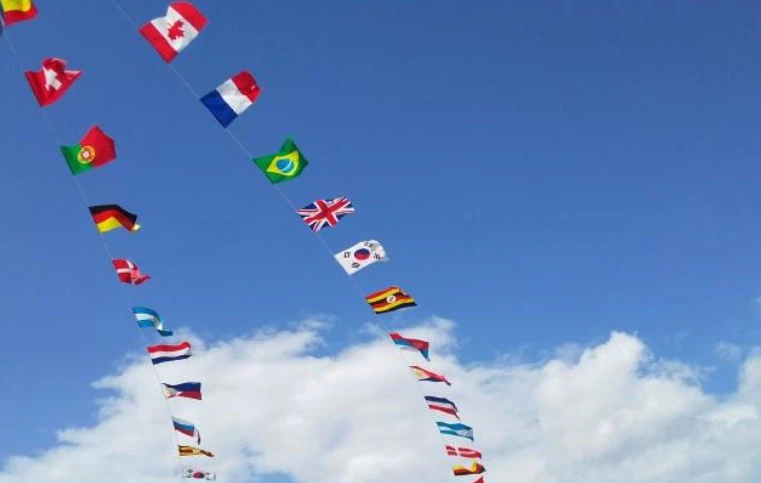 晴れた運動会の日