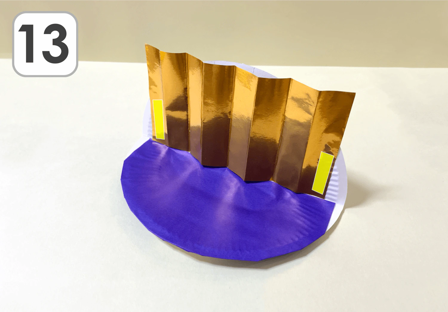 まんまる手毬の雛人形の製作手順１３