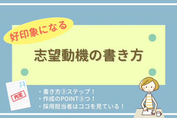 好印象になる志望動機の書き方