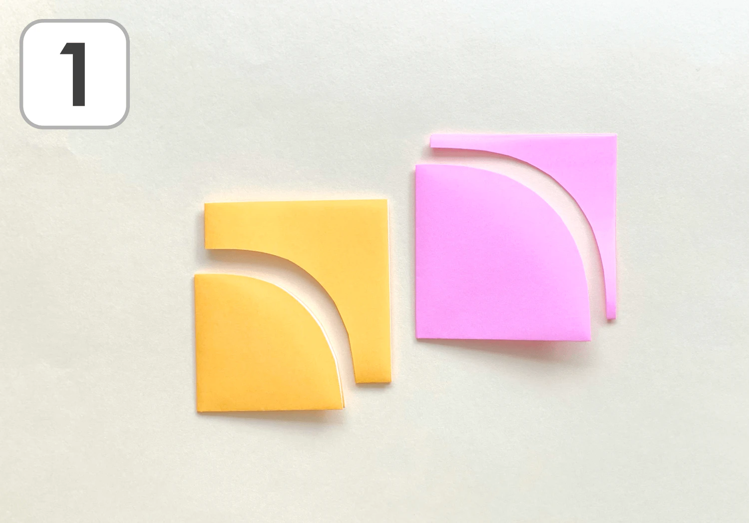 ひらひらちょうちょの製作手順１