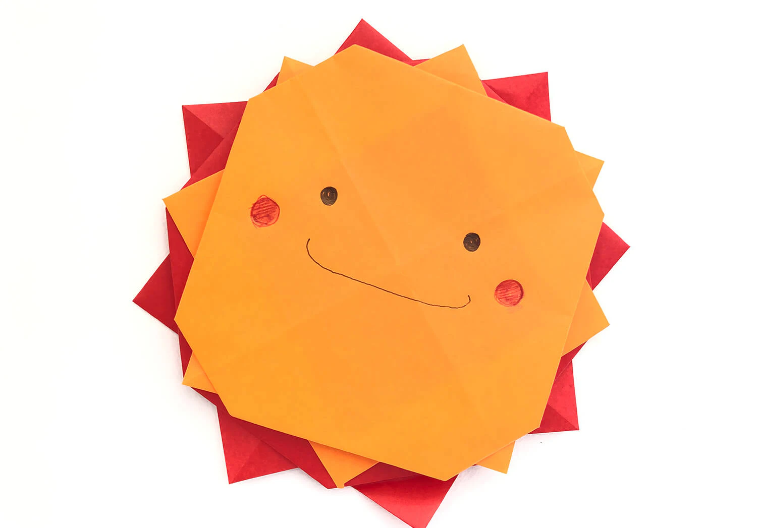 太陽のおりがみ