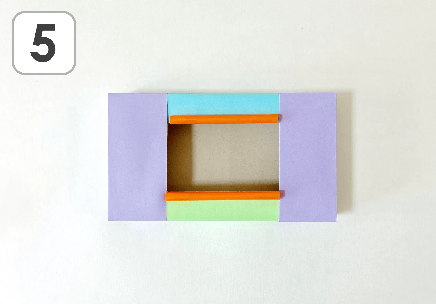 うさぎの空箱ギターの製作手順5