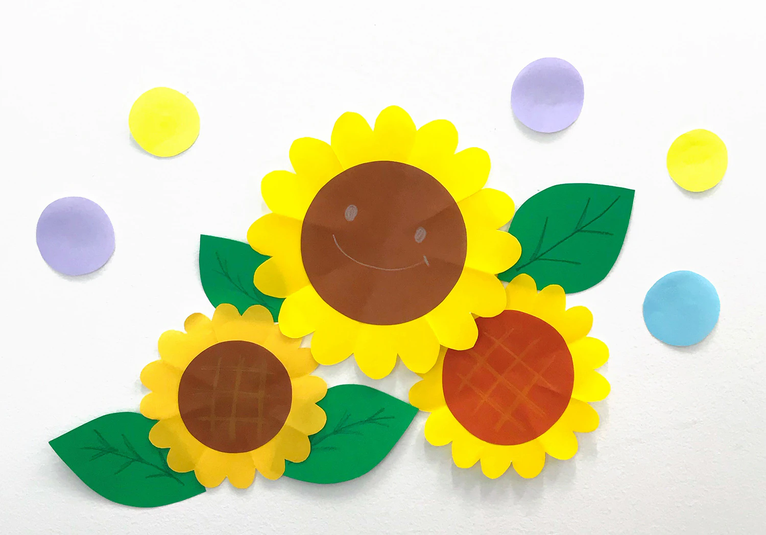 ひまわりの製作