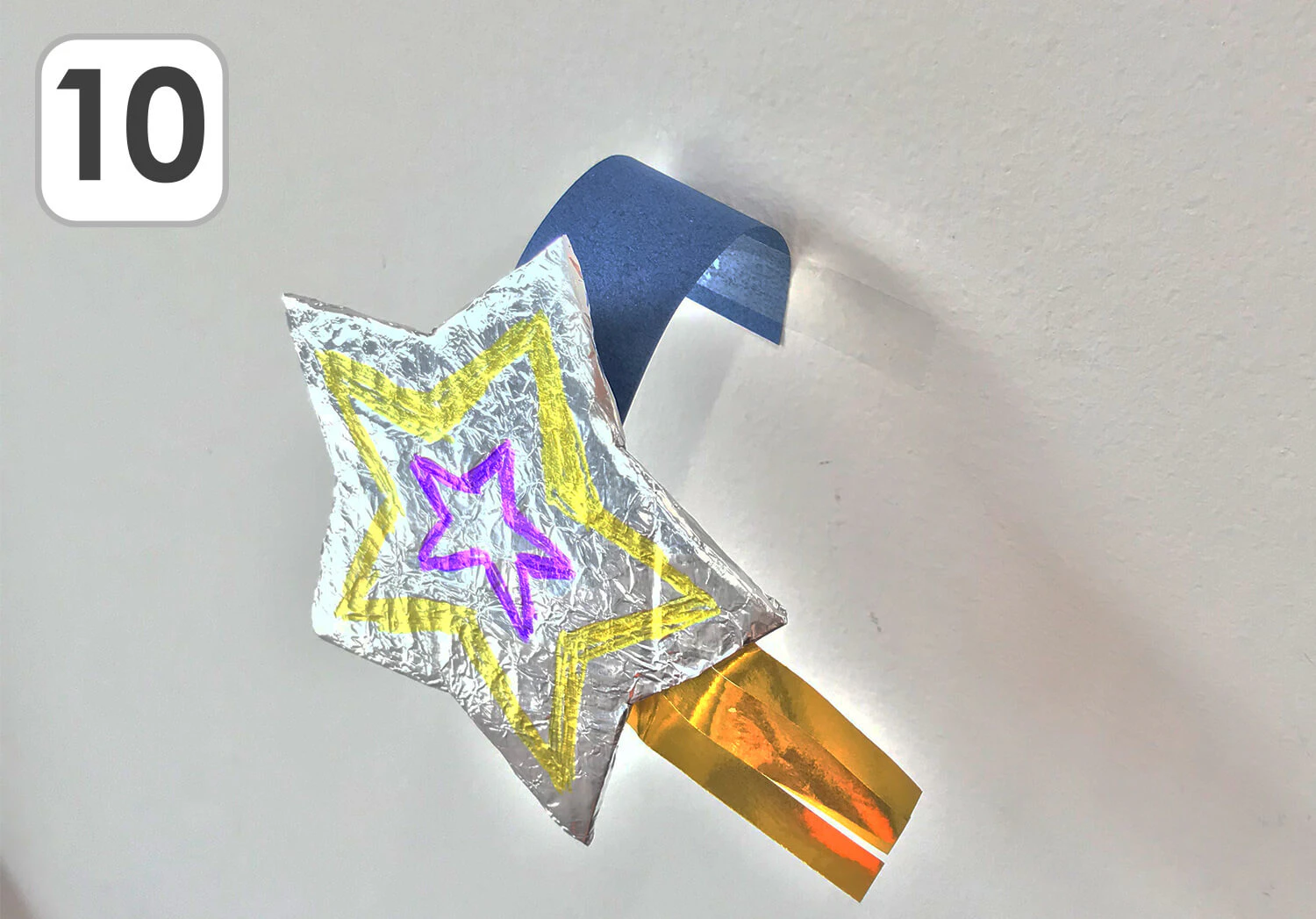 飛び出す星の製作手順10