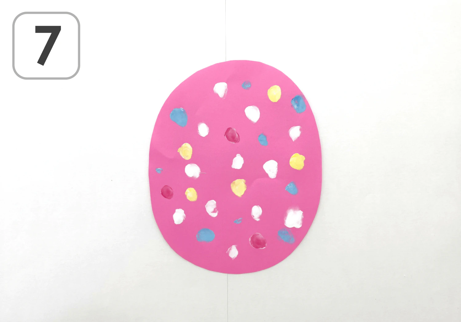 手形と指スタンプの木の製作手順7