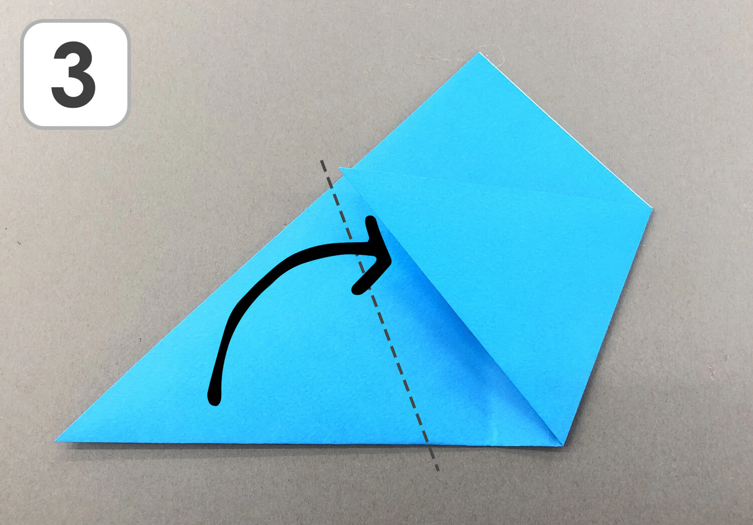 ペンギンおりがみ折り方3