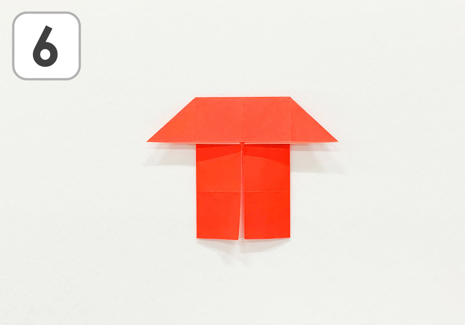 おりがみかにの折り方6