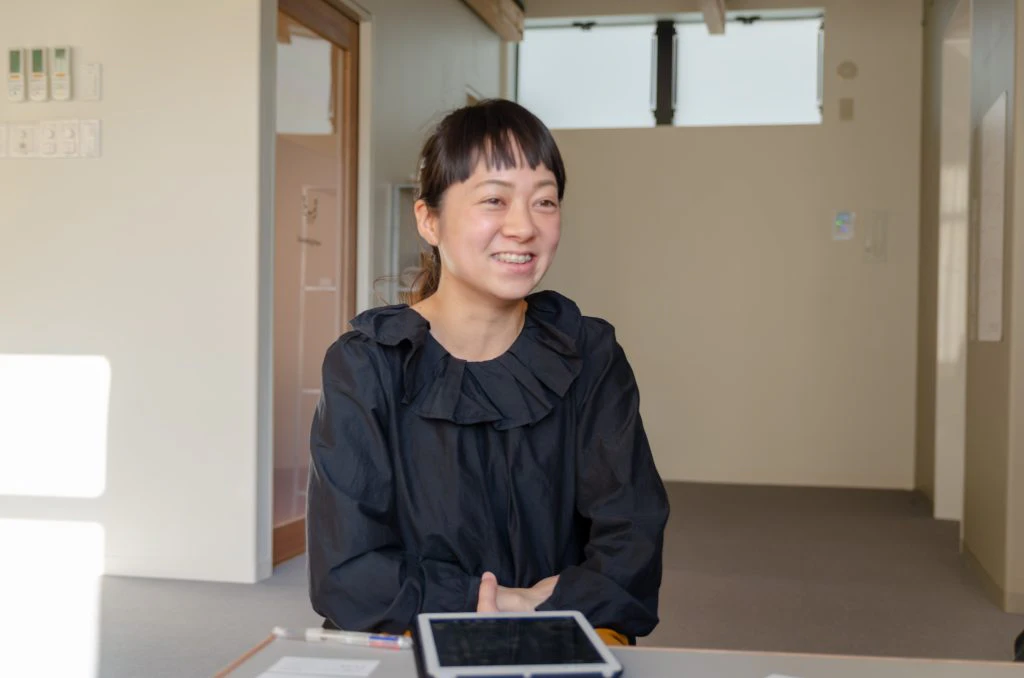 笑顔の野沢さん