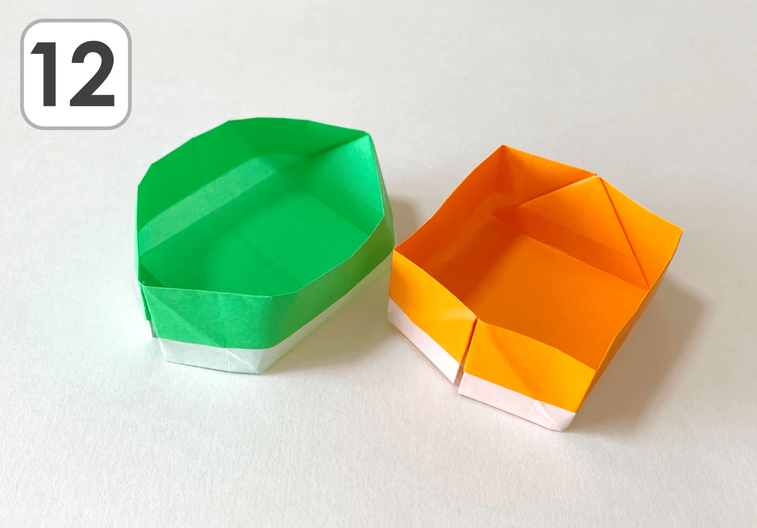 お豆入れの折り方12