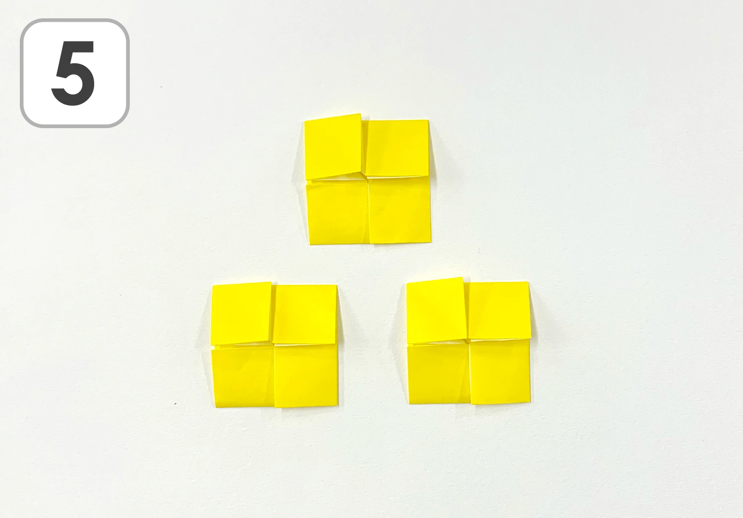 菜の花の折り方５