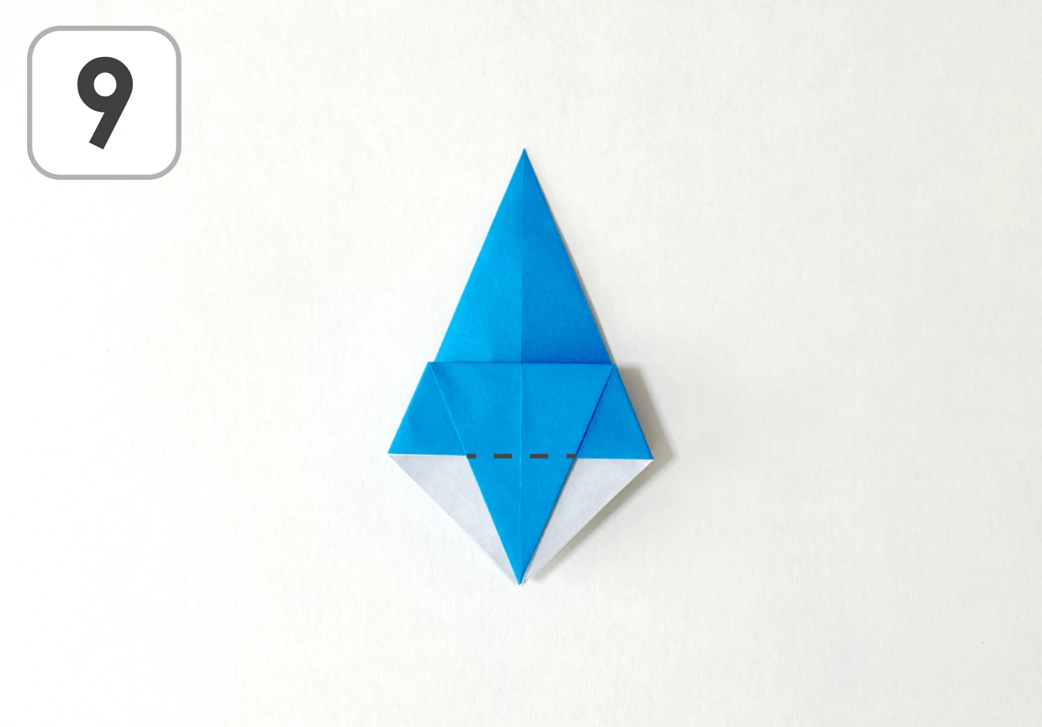 お豆入れの折り方9