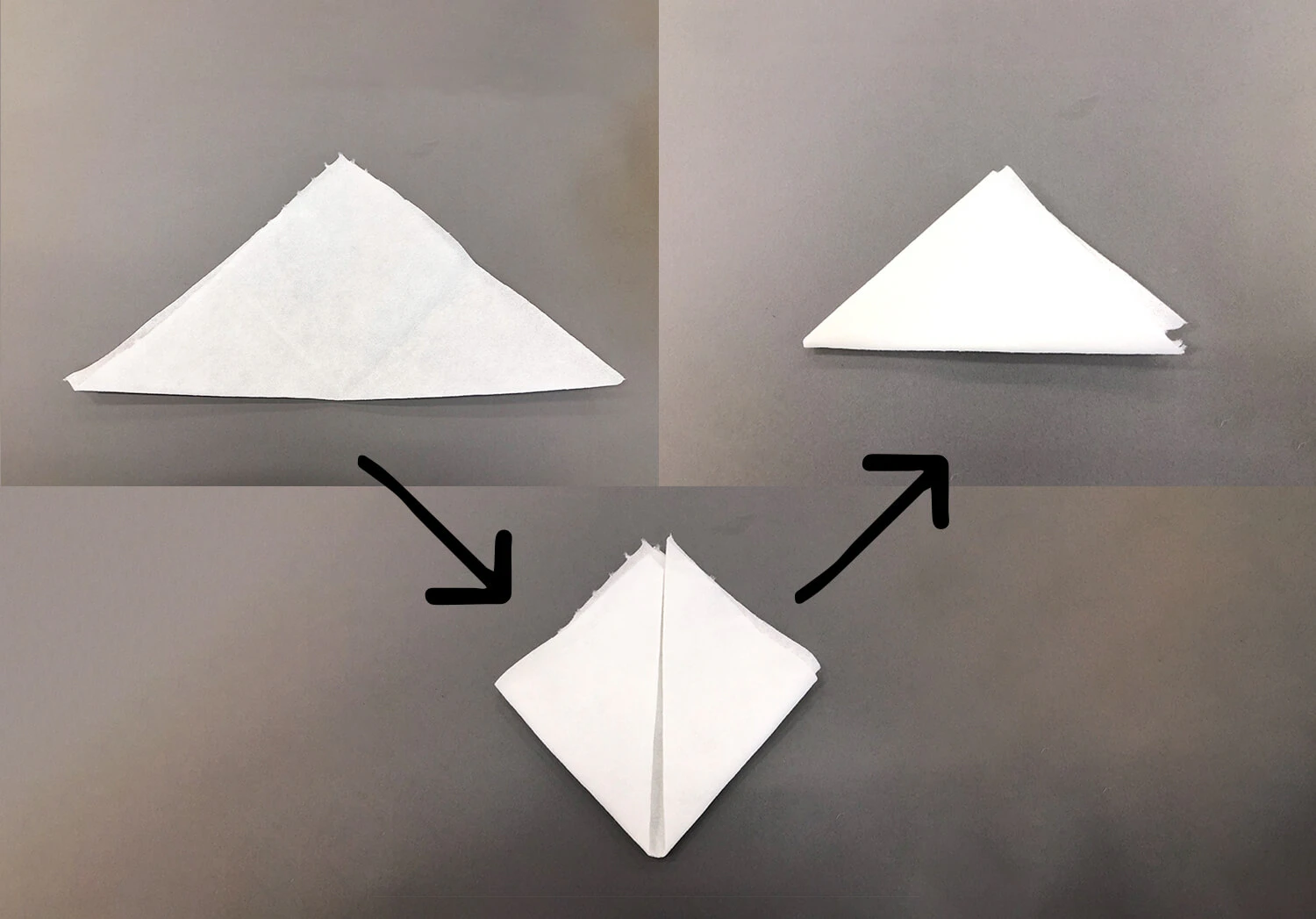 染め紙で作るとんぼの製作手順1-3