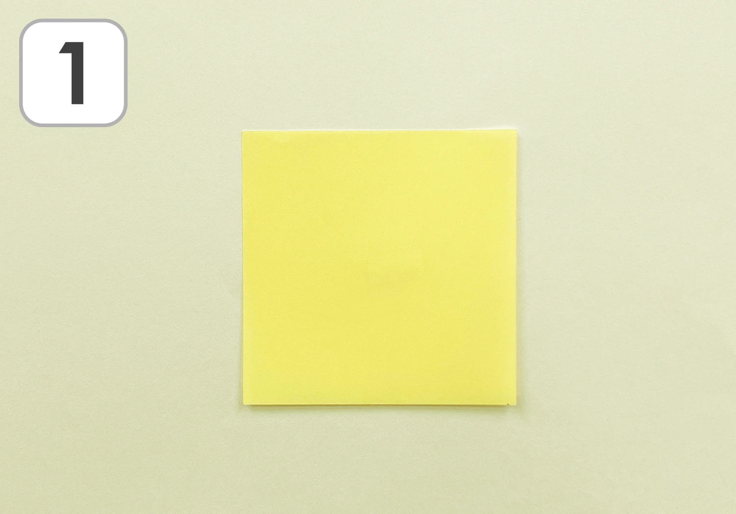 麦わら帽子の折り方1