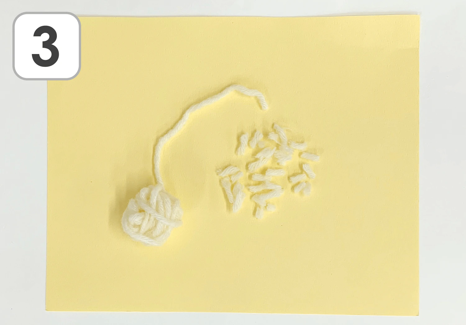 あったか毛糸のセーターの製作手順3