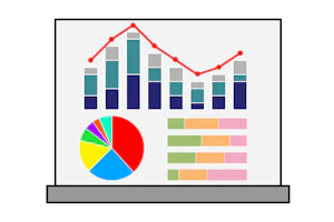 グラフのイラスト