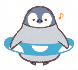 ペンギンのプールカード