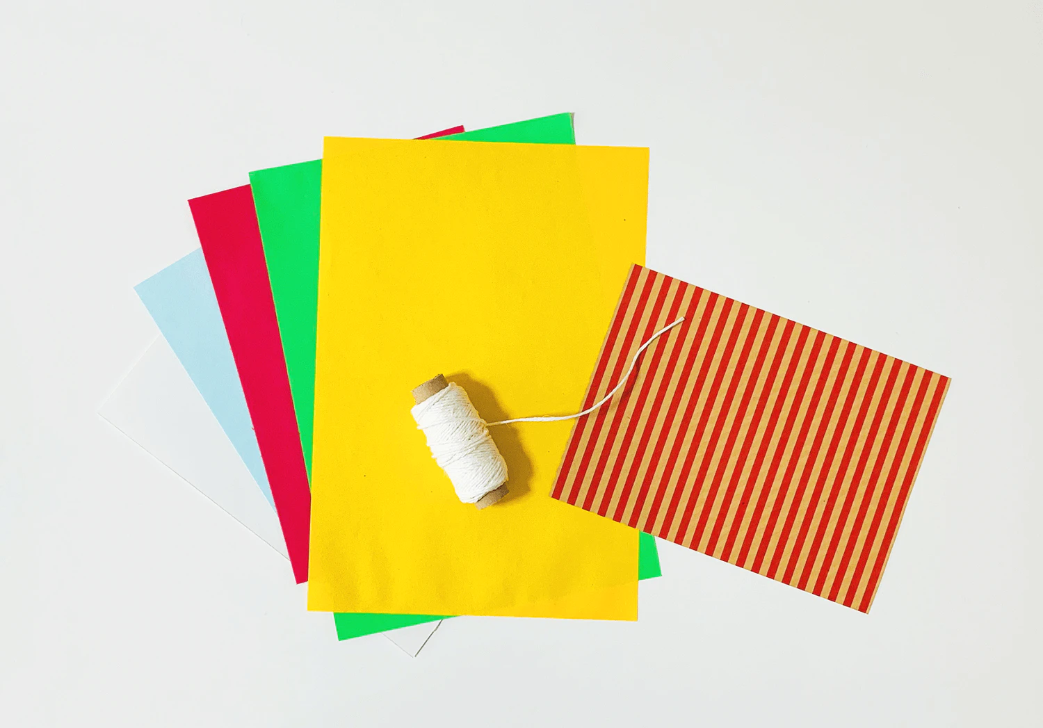 お家のカードの準備物