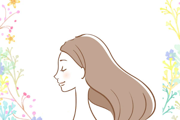 ロングヘアの女性