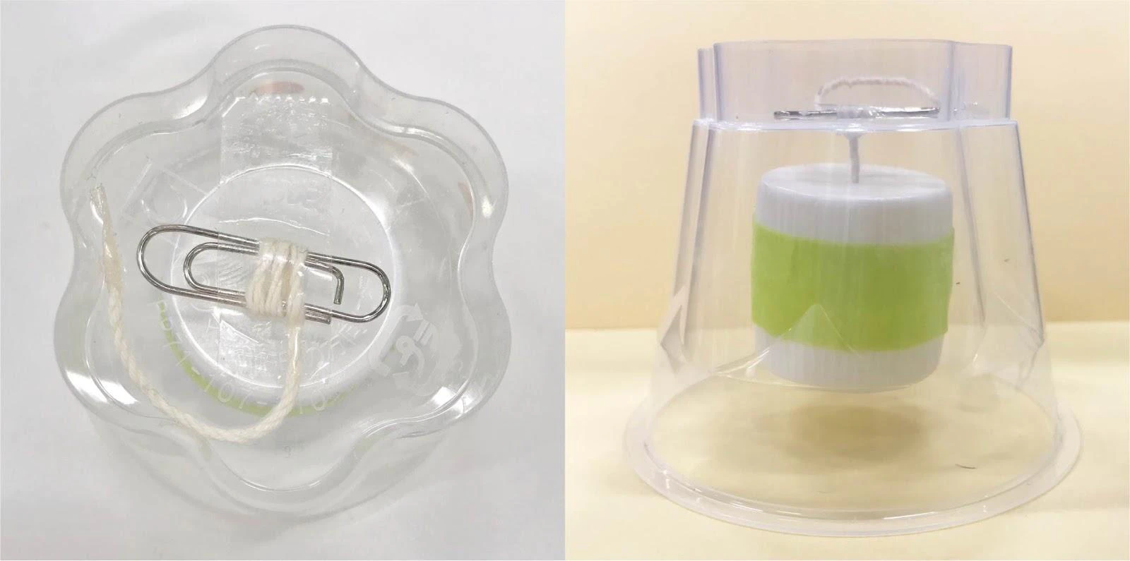 サンタクロースのハンドベルの手順2